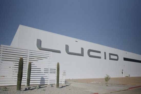 لوسيد موتورز تستكمل بناء أول مصانعها الجديدة للسيارات الكهربائية