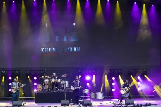 فرقة خوماريان  الموسيقية تقدم نغمات البشتون الساحرة لجمهور مسرح دبي ميلينيوم