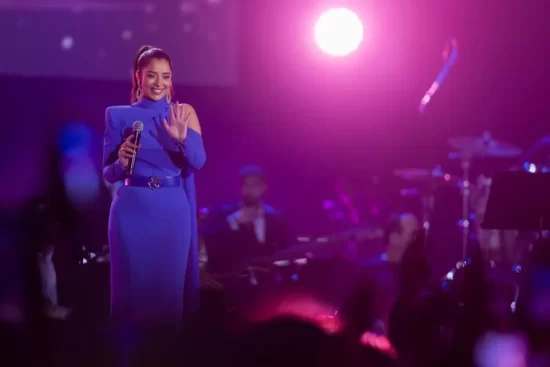 Emirati-Yemeni singer Balqees treats Expo 2020 Dubai to performance of Arabic pop perfection