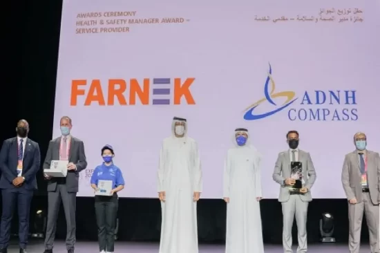Farnek HSE Manager Receives Prestigious Taqdeer Award