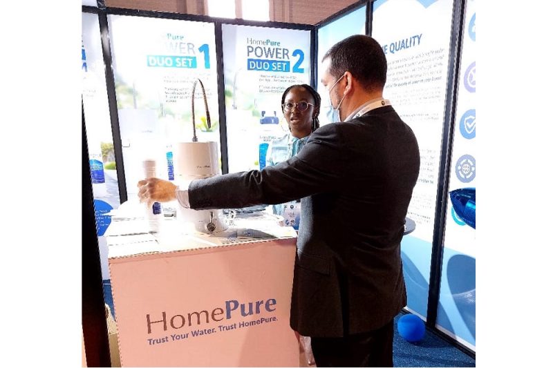 QNET presents its HomePure Complete Water Line in the 9th World Water Forum in Senegal