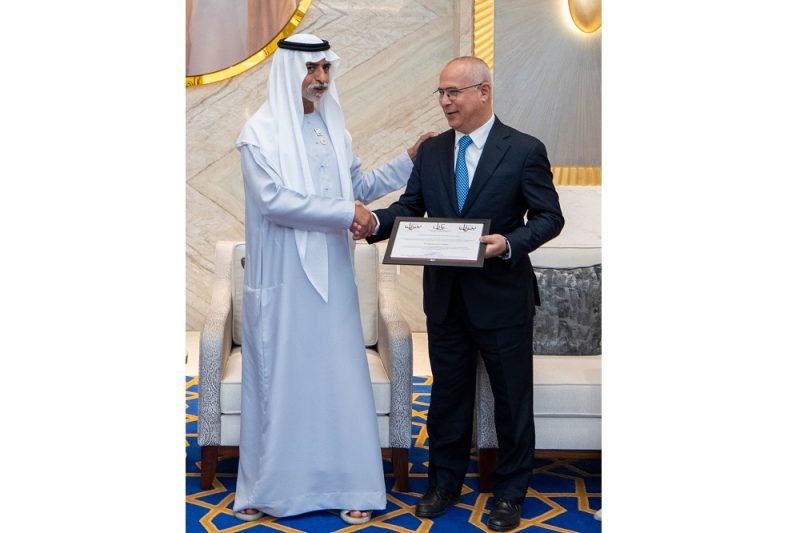 بيار شويري يتلقى جائزة بنيان للقيادة وروح المبادرة خلال زيارة الوفد إلى معرض إكسبو 2020 دبي