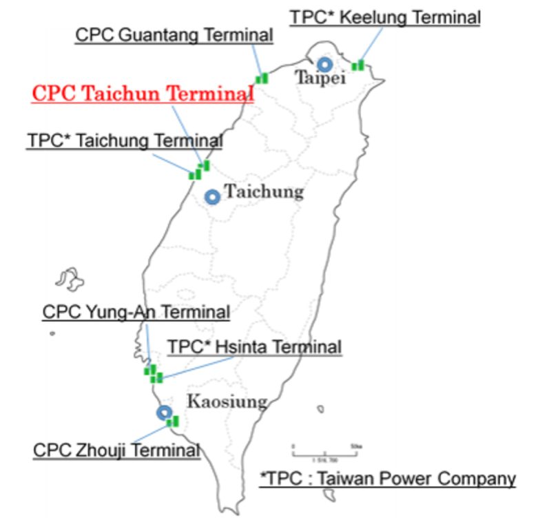 Daigas Gas and Power Solution Was Awarded FEED and Technical Consulting Service Contract for LNG Receiving Terminal Expansion Project in Taiwan