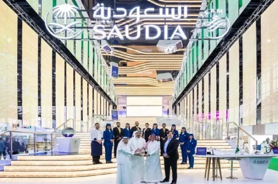 الخطوط السعودية تفوز بجائزتي أفضل تصميم جناح وأفضل جناح بتصويت الجمهور في معرض سوق السفر العربي 2022