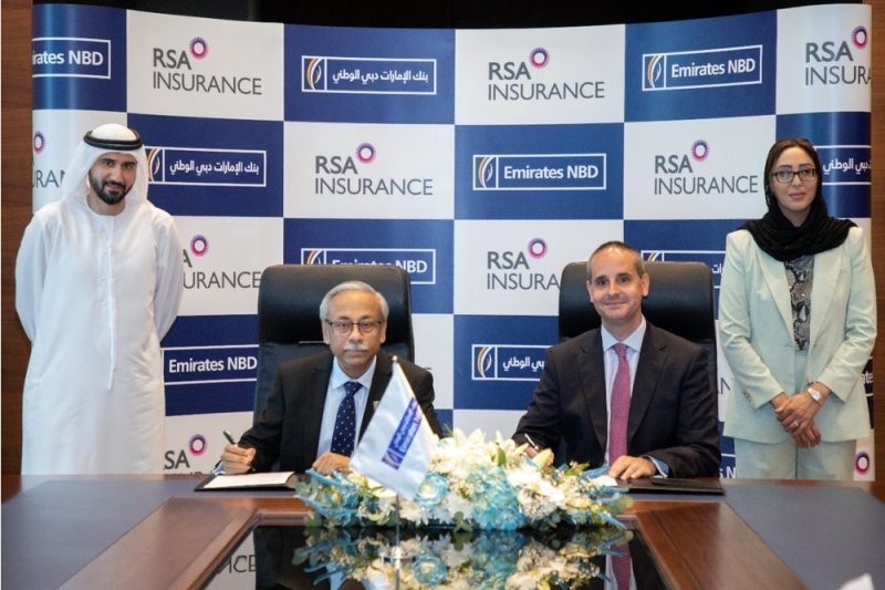RSA Middle East enters a 5-Year strategic partnership with Emirates NBD to provide general insurance solutions