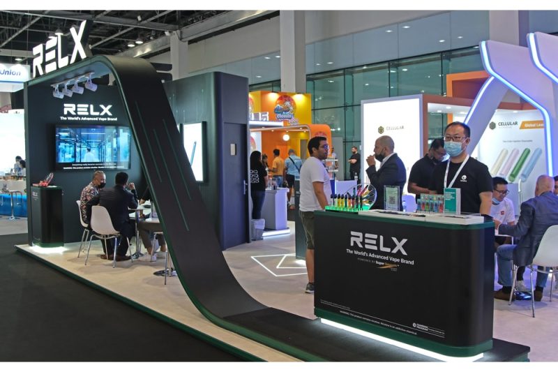 RELX Demonstrates Commitment To Product Quality, Consumer Experience, And The RELX Pledge Through Participation At World Vape Show in Dubai