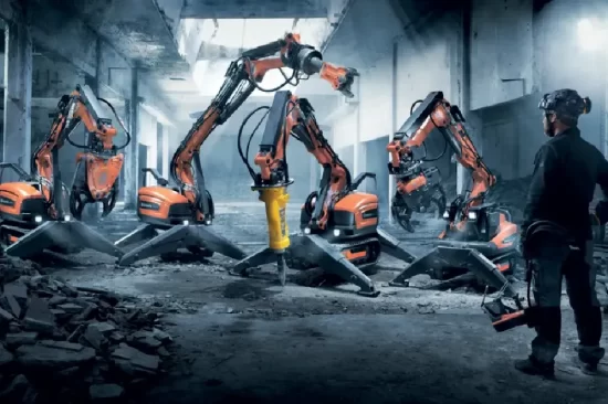 Husqvarna Construction introduces a new range of powerful DXR robots