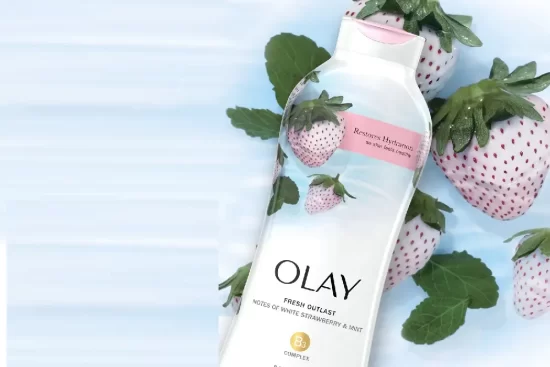 Awaken your senses this summer with  Olay’s White Strawberry & Mint Body Wash