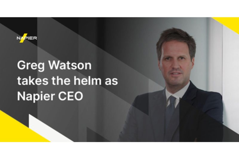Greg Watson takes the helm as CEO of Napier
