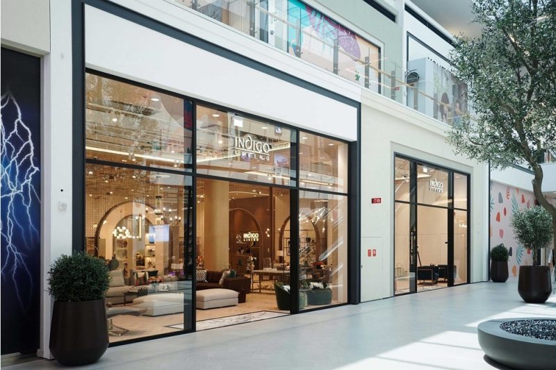 Indigo Living launches its latest showroom at the Dubai Hills Mall.