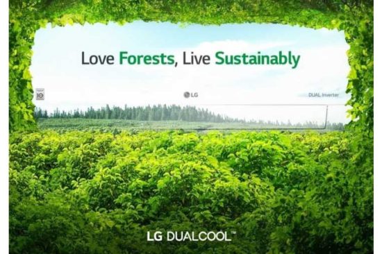 ECO-CONSCIOUS AIR CONDITIONING WITH LG DUALCOOL