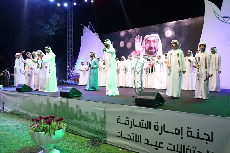Large crowds come together in Sharjah to celebrate the UAE’s 51st National Day