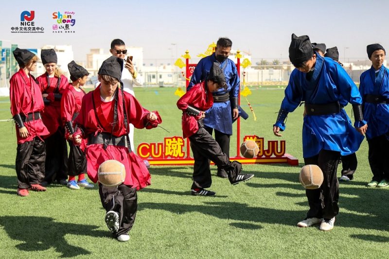 Youth from China and Qatar Experience Football Culture Together at Qatar World Cup
