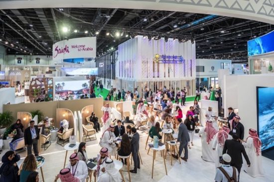 معرض سوق السفر العربي 2023 المملكة العربية السعودية تحتل المرتبة الأولى بين الدول العربية للزوار الوافدين في عام 2022