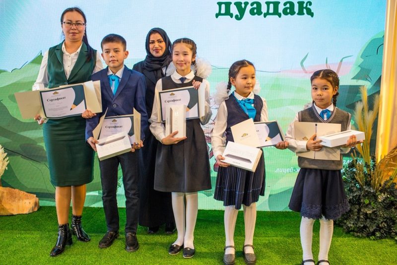 الصندوق الدولي للحفاظ على الحبارى يطير ببرنامجه التعليمي إلى كازاخستان