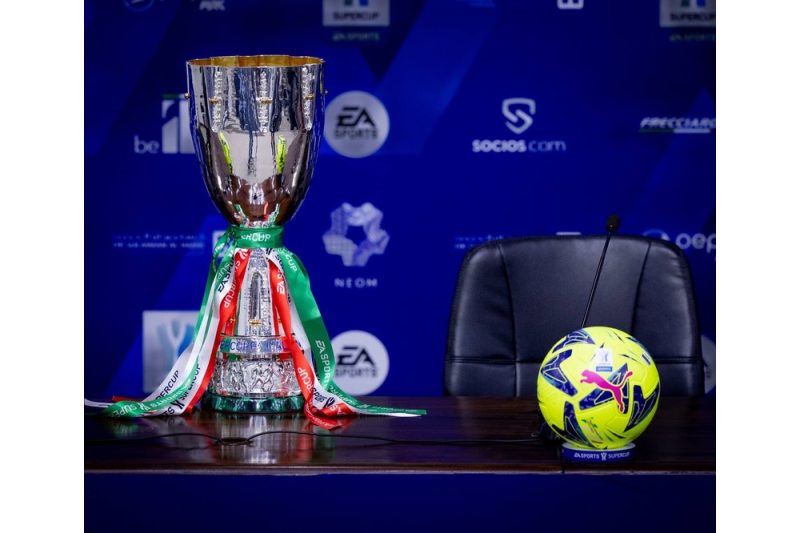 المملكة تواصل استضافاتها للأحداث الرياضية العالمية إيه سي ميلان وجهاً لوجه أمام إنتر ميلان في كأس السوبر الإيطالي غداً بالرياض