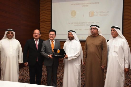 UAE and Thailand launch 1st Emirati-Thai Business Council to enhance cooperation and increase the volume of trade and investment exchange