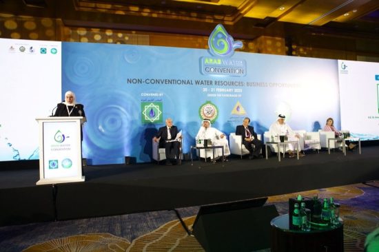 Government leaders address water crisis challenges and management at the Arab Water Convention 2023