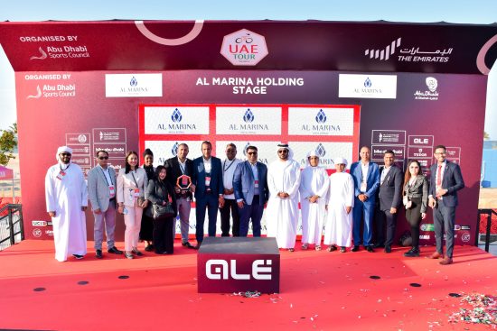 Al Marina Holding is Proud to be part of UAE Tour Stage 2 – Al Dhafra Castle to Mirfa