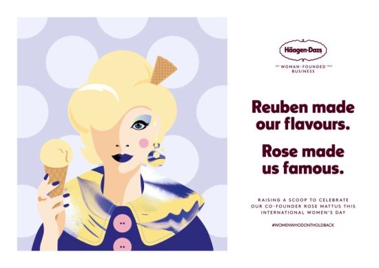 HÄAGEN-DAZS IS HONOURING ITS UNSUNG FEMALE FOUNDER ON INTERNATIONAL WOMEN’S DAY