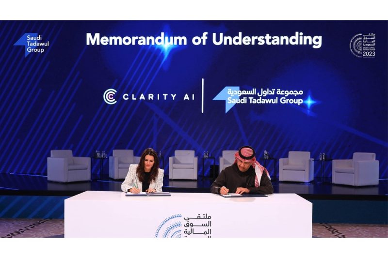 Clarity AI signs MoU with the Saudi Tadawul Group to Increase Access to Sustainability Assessment, Analysis and Reporting Capabilities for Companies in MENA