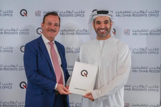 Q Holding Signs a Strategic Agreement with  Abu Dhabi Residence Office