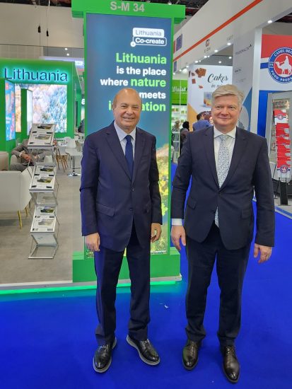 The Lithuanian Minister of Agriculture Stated Import of Lithuanian Food Products to the United Arab Emirates Significantly Increased