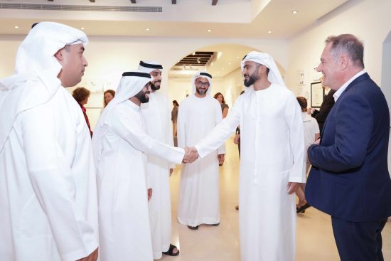 Alliance Française of Abu Dhabi inaugurated the comical exhibition “The World In My Head” by the Emirati artist Abdulla Lutfi