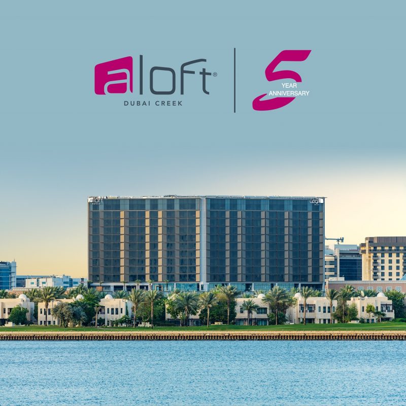 Celebrate with Aloft Dubai Creek for their 5th Anniversary and Get a Chance to Win a Vibrant One-Night Stay