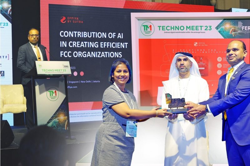 Effiya showcased its next generation artificial intelligence suite for combatting financial crimes