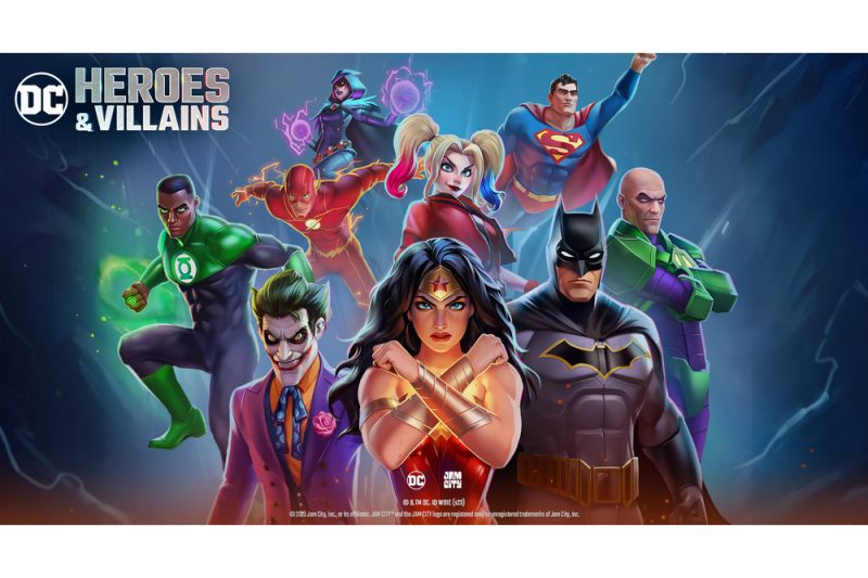 Jam City تطلق العنان للأبطال الخارقين والأشرار الخارقين في DC Universe في لعبة ألغاز جديدة وملحمية قائمة على تقمص الأدوار باسم DC Heroes & Villains
