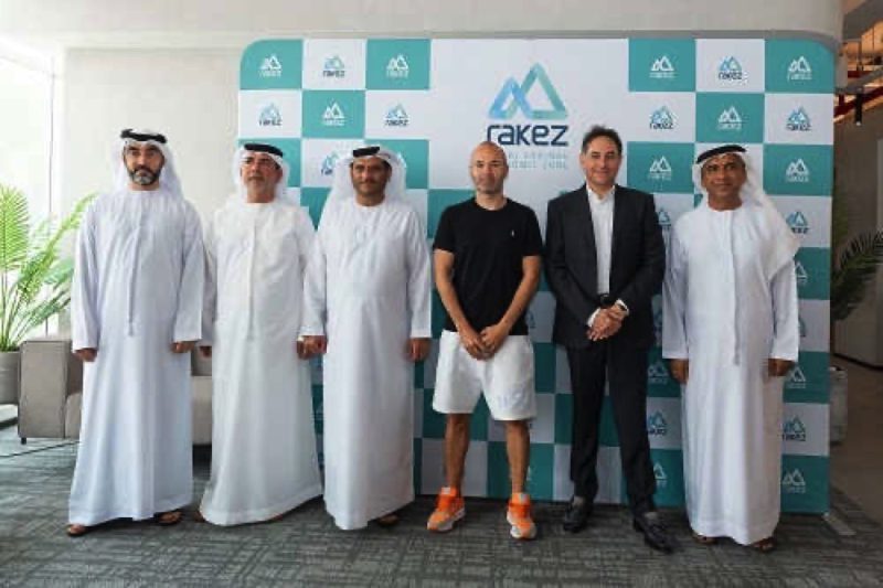 RAKEZ Announces UAE Golden Visa for Football Legend Andres Iniesta