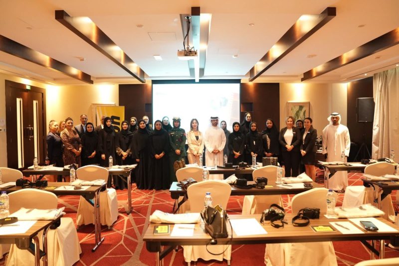 Media Rotana, Dubai in collaboration with Dubai Police and Nashama UAE Hosted a photography event with Nikon on Emirati Women’s Day