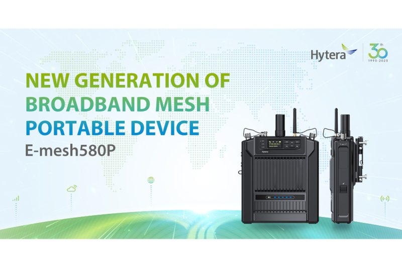Hytera Launches On-demand LTE Mesh Device for Critical Missions