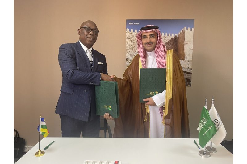 الصندوق السعودي للتنمية يوقع اتفاقية قرض تنموي بقيمة 20 مليون دولار لدعم البنية التحتية في جمهورية إفريقيا الوسطى