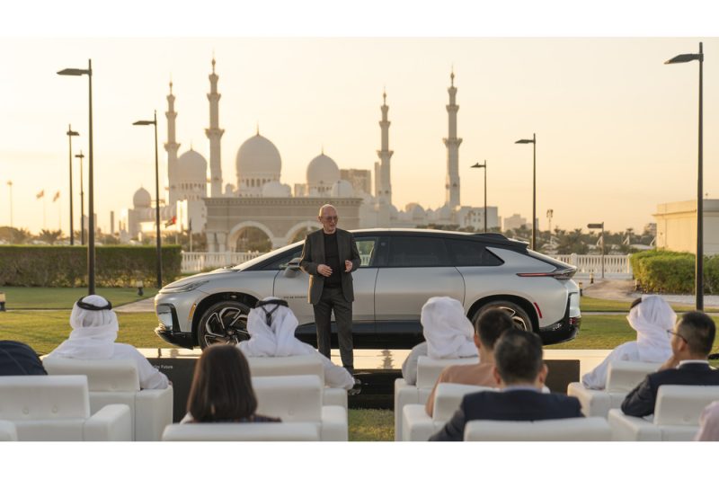 Faraday Future Enters Middle East with FF 91 2.0 Futurist aiFalcon Limited Edition and Strategic Agreements