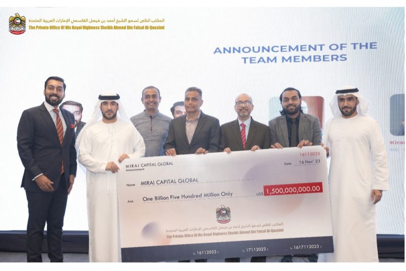 MIRAI JMAC & Royal Family Office of UAE Announce Formation of MIRAI Capital Global With Its First Tranche of USD 1.5 Billion Investment Fund for ASIA-USA-UAE Corridor