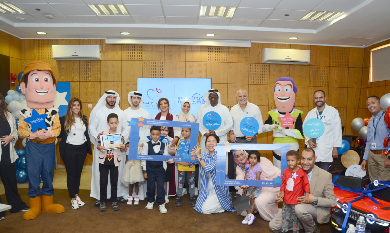 “أمنية” الإماراتية تُسعد قلوب 16 من أطفالها في جمهورية مصر العربيةبالتعاون مع e&