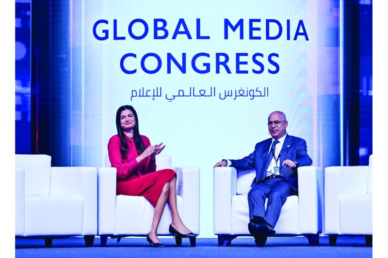 Pierre Choueiri outlines key challenges facing Arab media at the recently held Global Media Congress