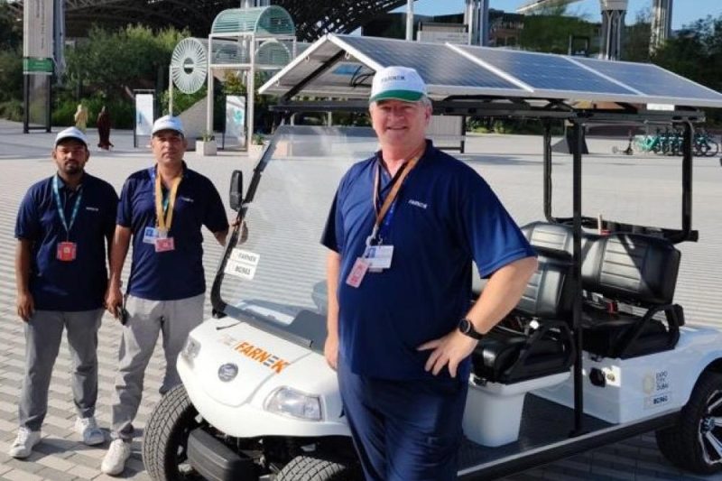 فارنك تطلق عربة متنقلة تعمل بالطاقة الشمسية لزوار مؤتمر كوب 28 في مدينة إكسبو دبي