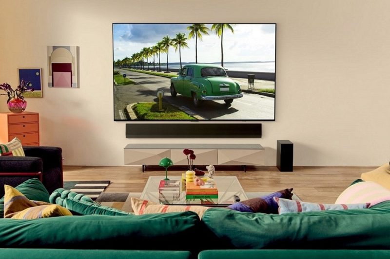 Evolve your living room aesthetics to the ultimate in high art with LG
