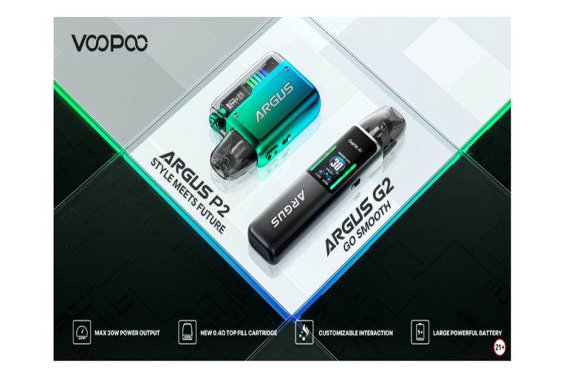 3X Upgrade! Meet with VOOPOO’s New Super Pods ARGUS P2&G2