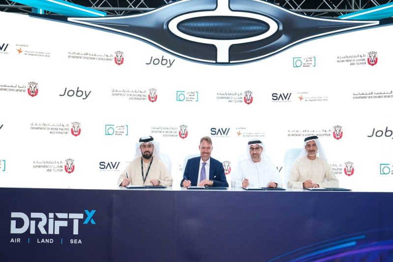 تعاون بين أبوظبي و"جوبي للطيران" لتوفير نظام شامل لدعم عمليات التاكسي الطائر الكهربائي
