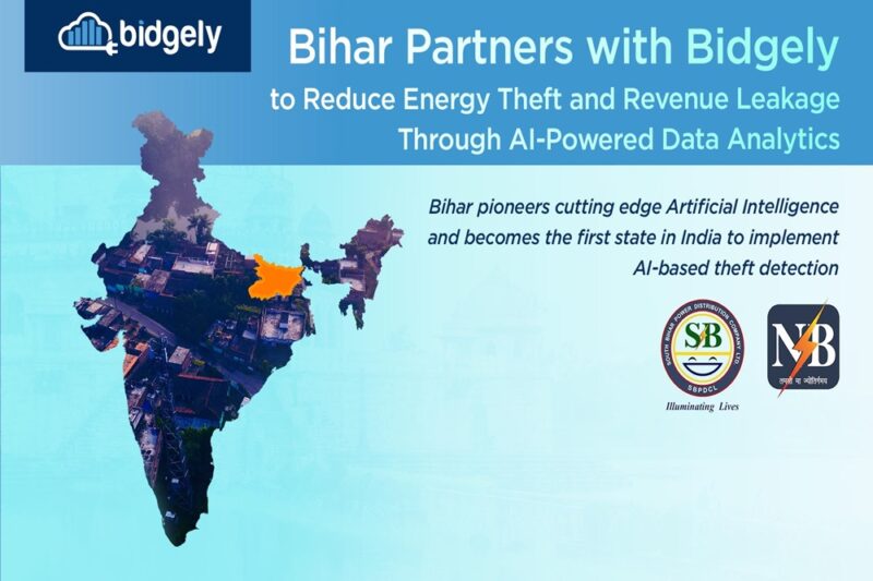 Bihar Partners with Bidgely to Reduce Energy Theft and Revenue Leakage Through AI-Powered Data Analytics