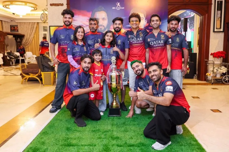Dubai Celebrates RCB’s Glorious IPL Finale Victory as Anis Sajan, Mr. Cricket UAE, Hosts an Unforgettable Fan Experience