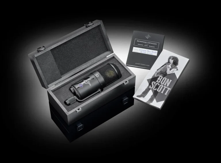 Neumann Celebrates a Rock Icon – The U 47 fet Bon Scott Edition