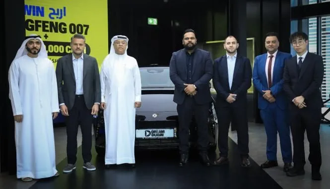 Dream Dubai and ENOC Partner with Dongfeng UAE to Give Away Eight Dongfeng 007 Vehicles in the Dubai Summer Surprises Mega Raffle